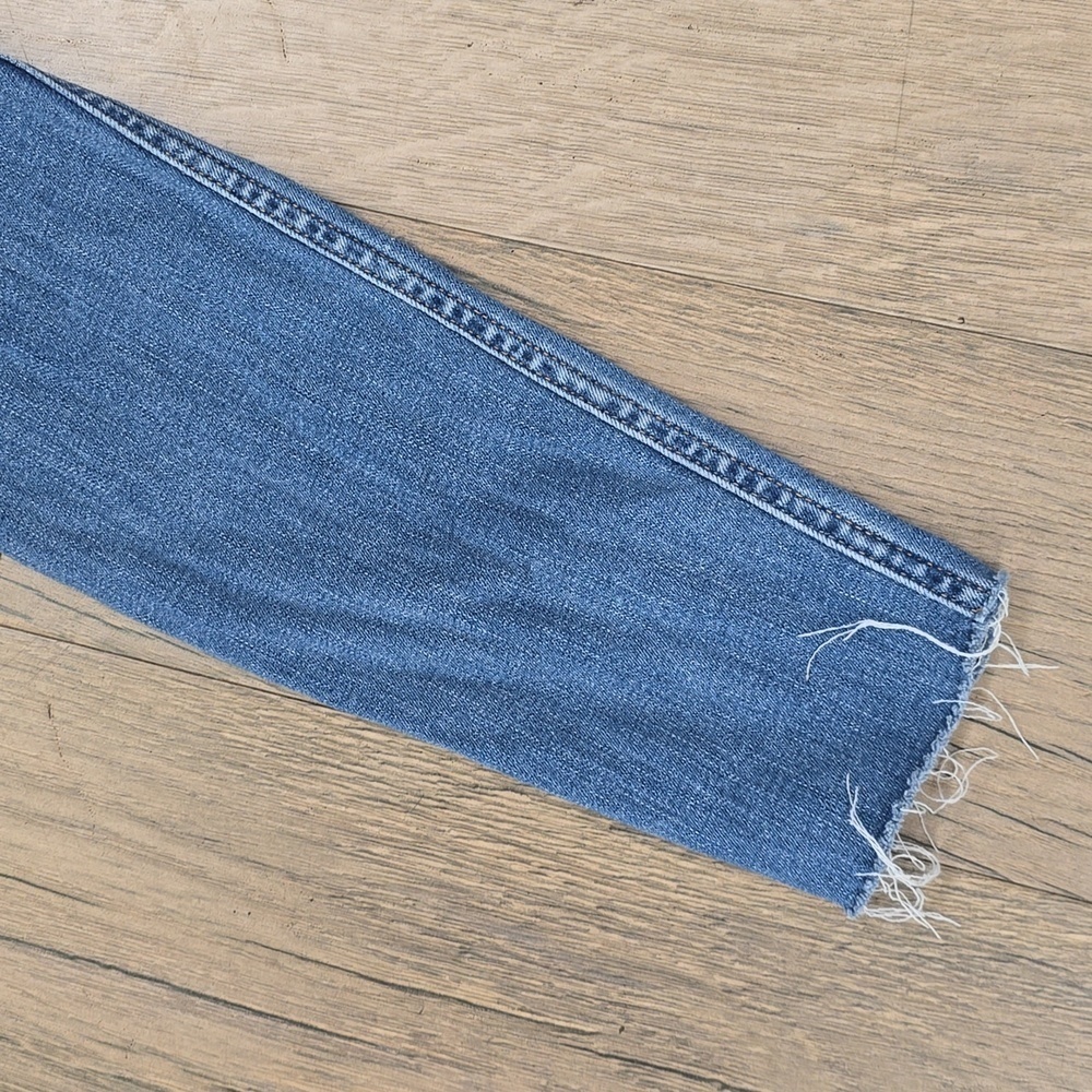HOLLISTER | Curvy Mid-Rise Super Skinny | Denim Distressed Jeans | Size 9R (W29) - Picture 11 of 12